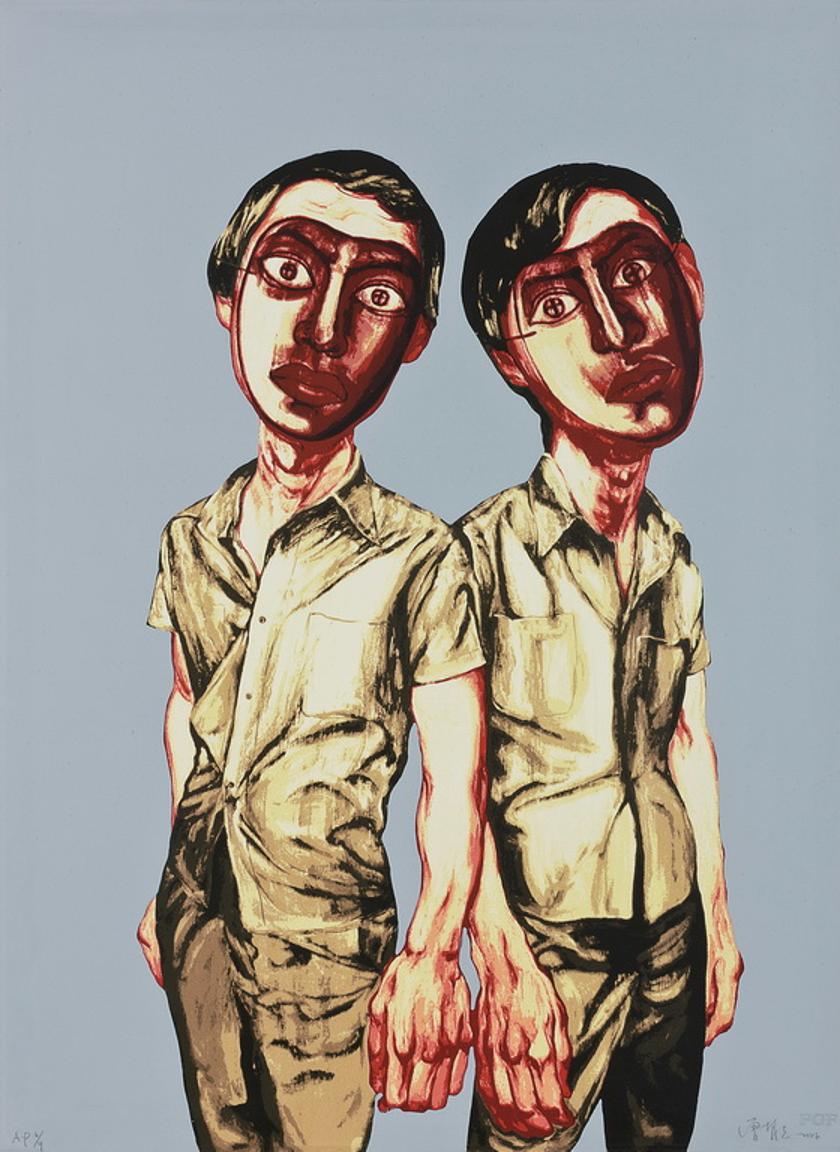 Two Men(from Mask Series)