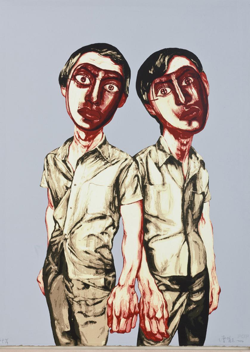 Two Men(from Mask Series)