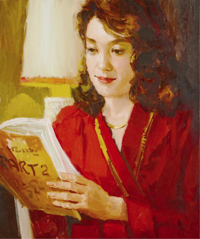 독서하는 여인
