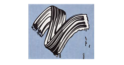Roy Lichtenstein - White Brushstroke I (1965)