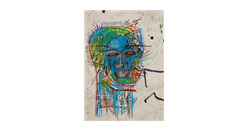 Jean-Michel Basquiat - Untitled (Head) (1982)